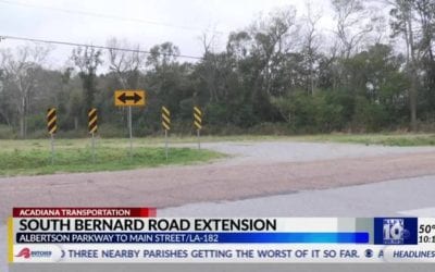 City of Broussard extending South Bernard Road