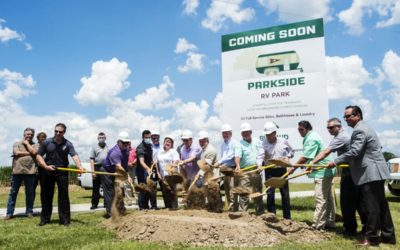 New Parkside RV Park in Broussard