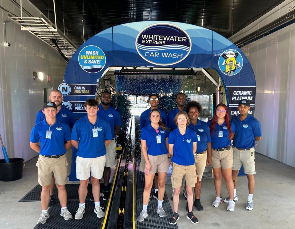 Exciting News WhiteWater Express Car Wash Opens in Broussard