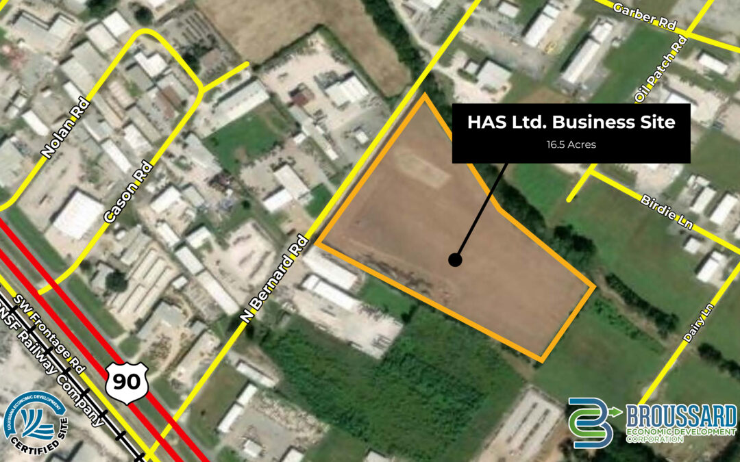HAS Ltd. Business Site Offers a Strategic Location for Growth in Broussard